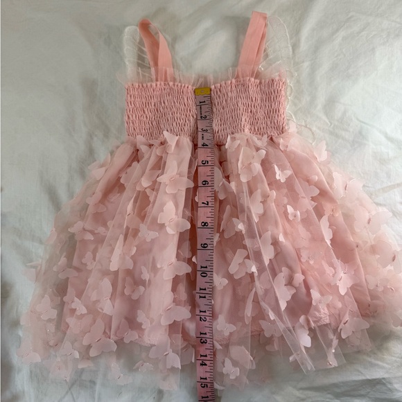 Matching Pink Butterfly Dresses Mommy and Me - Picture 5 of 14